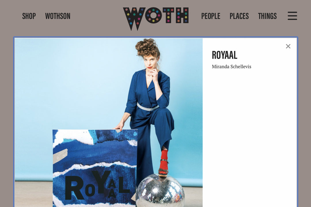 Met ROYAAL op een groot design platform